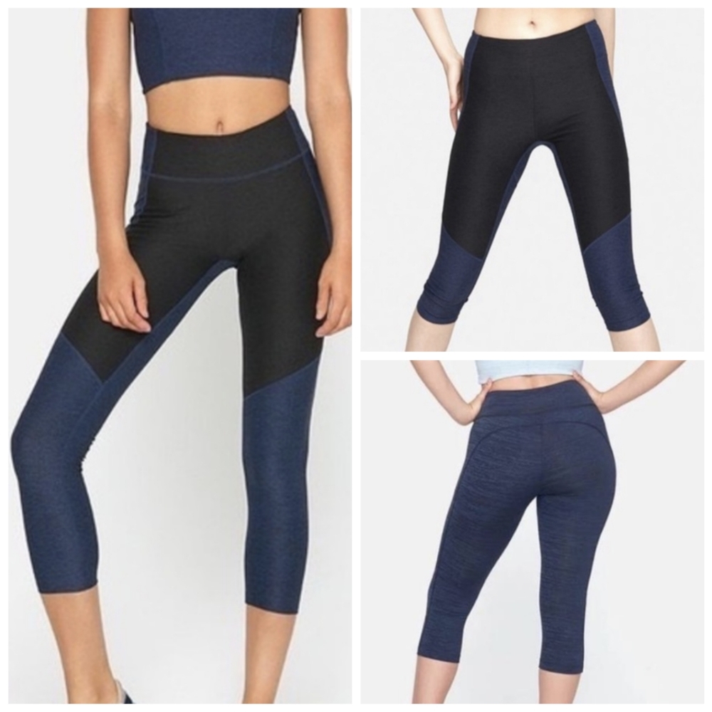 OUTDOOR VOICES Colorblock Techsweat Leggings